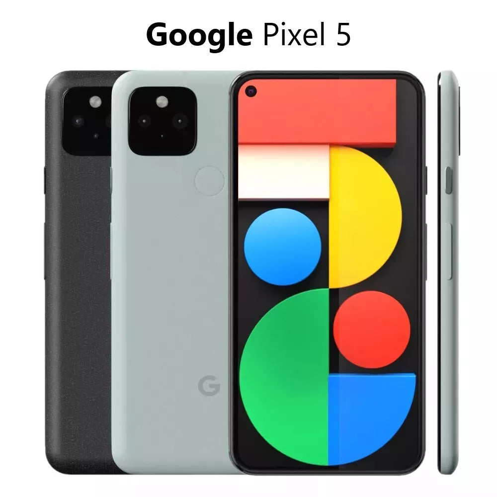 Renewed Google Pixel 5A 6GB 128GB 5G, 1 physical and eSim Smartphone.