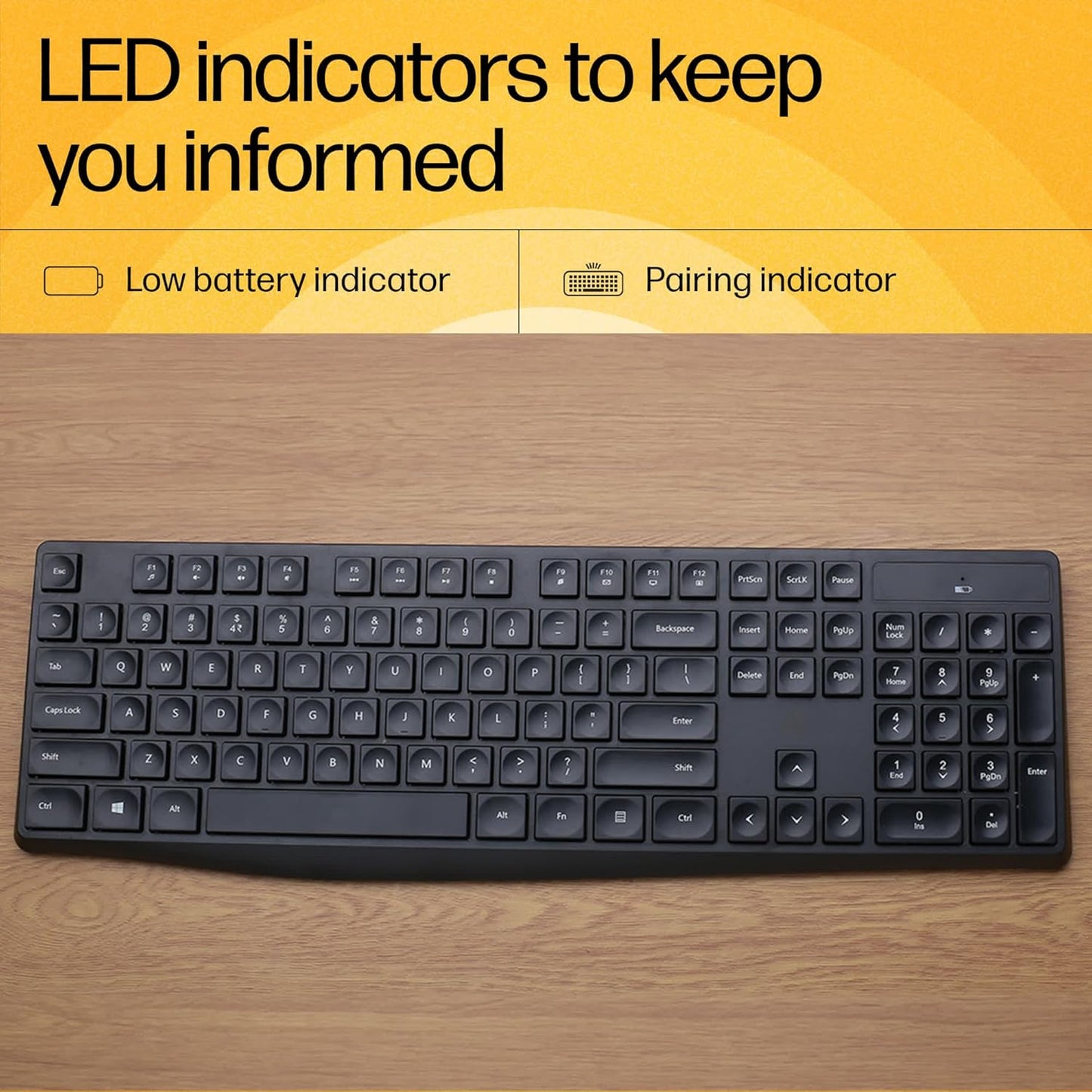 HP Wireless Keyboard and Mouse Combo - CS10