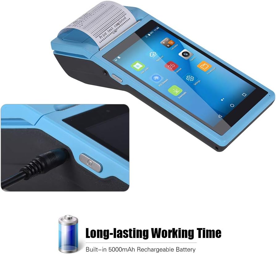 All in One Handheld PDA Printer Smart POS Terminal Wireless Portable Printer FOR EBM.