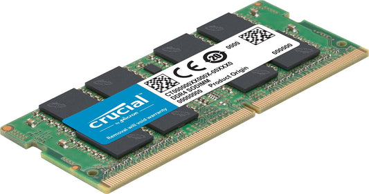 Crucial RAM 16GB DDR4 SODIMM 260-pin 1.2V Laptop Memory.