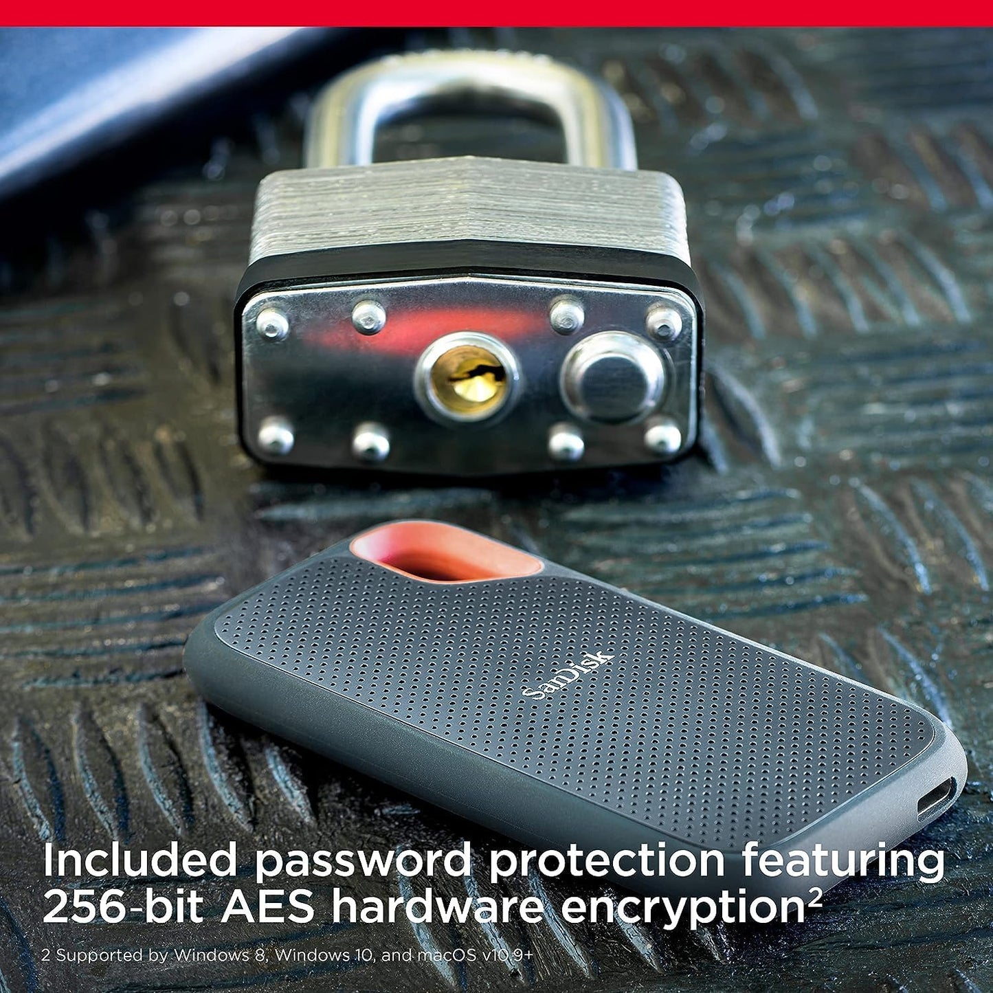SanDisk 500Gb Extreme Portable SSD| Up To 1050Mb/S| 500GB| Gen 2 External SSD.