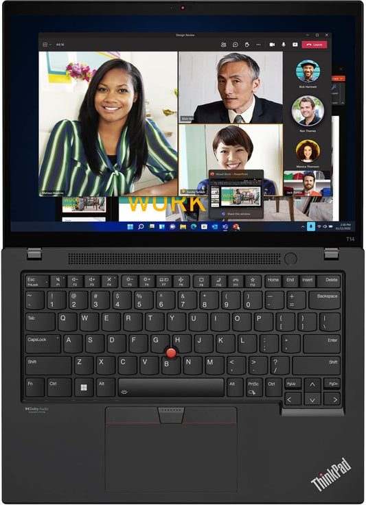 Lenovo ThinkPad T14 Gen 2 Laptop| 14" FHD | Core i7 - 11th Gen| 16GB RAM - 256GB SSD| Win Pro 11. Renewed
