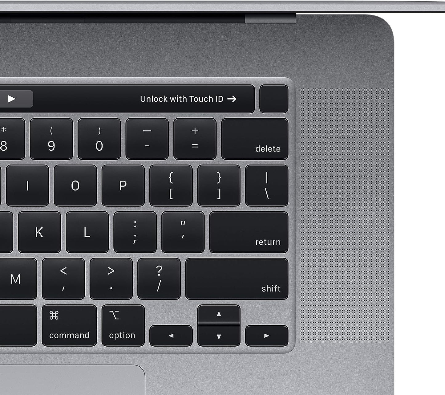 Macbook Pro (2019)| Touch Bar Laptop 16-Inch Display| Intel Core i7| 16GB RAM| 512GB SSD| 4GB Radeon Graphics English. RENEWED