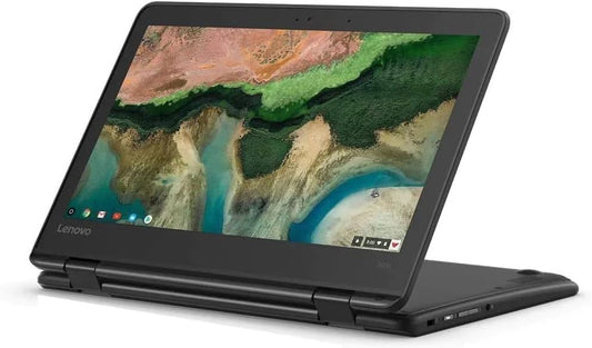 Lenovo 300e Chromebook 2-in-1 | 11.6inch HD Touchscreen| 4 GB RAM, 32GB. Chrome OS. Renewed.