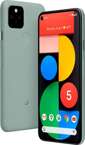Renewed Google Pixel 5A 6GB 128GB 5G, 1 physical and eSim Smartphone.