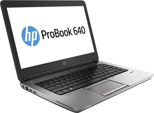 HP ProBook 640 G1 Core i5| 4th gen| 8GB DDR3L RAM, 500GB HDD| 14 inch Display. Windows 10 (Renewed)