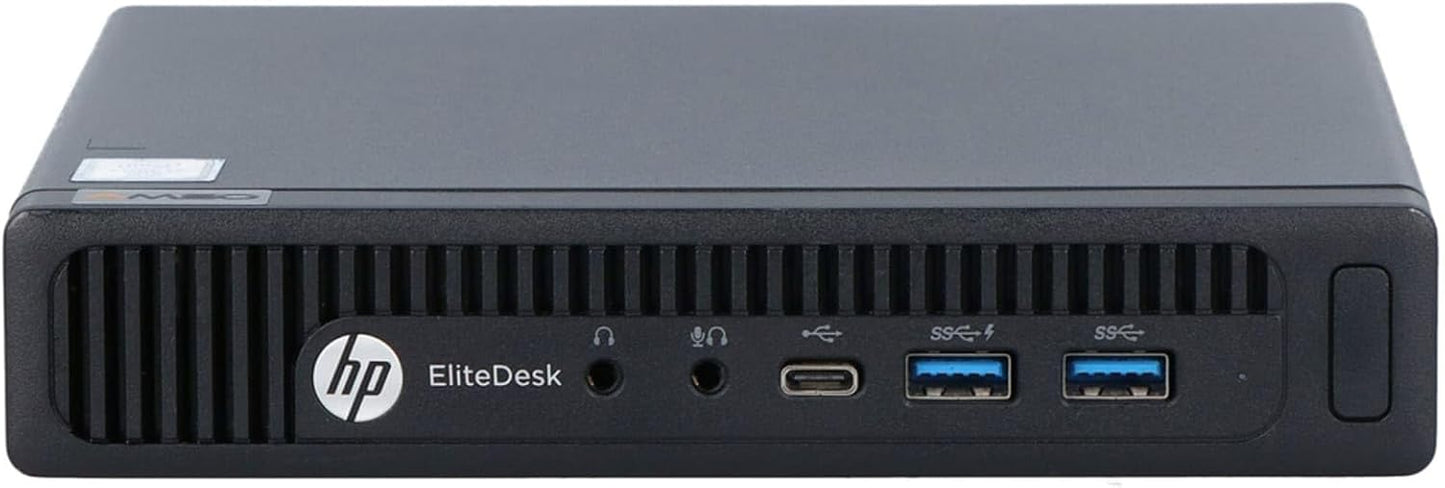 HP EliteDesk 800 G2 Mini Desktop | Core i5-6thb Gen| 8GB RAM| 256GB SSD| Win 11 Pro .Renewed