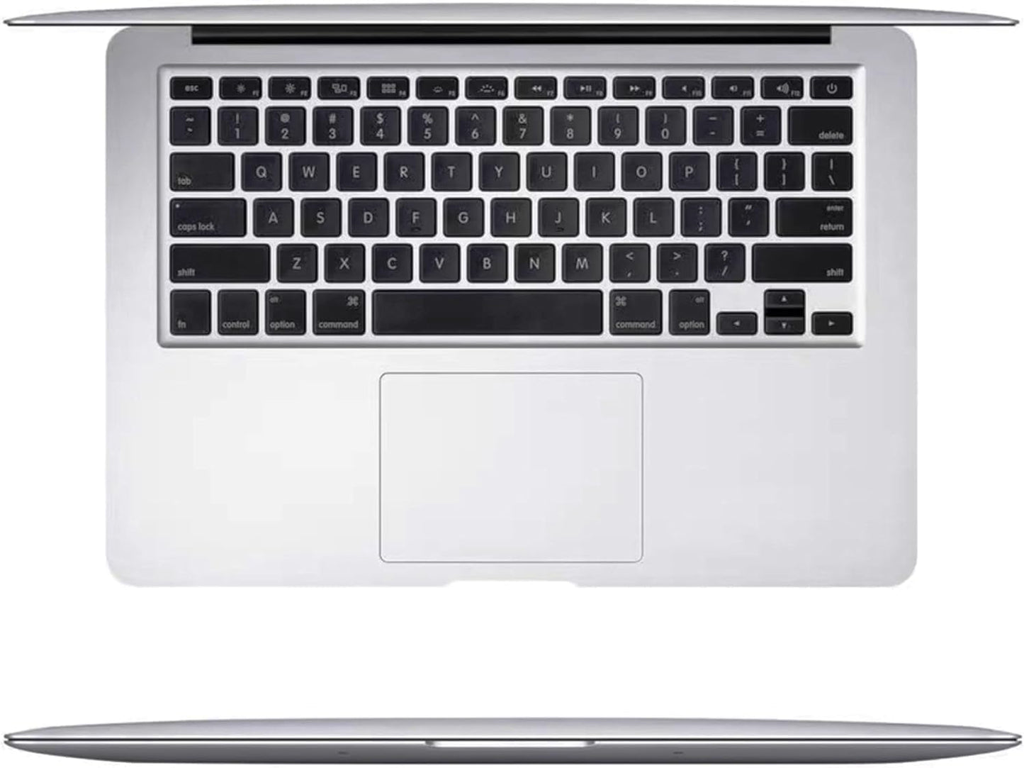 MacBook Air A1466 (2015) 13.3-Inch Display, Core i5 Processor| 6th Gen| 8GB RAM| 512GB SSD| MacOS. Silver - Renewed