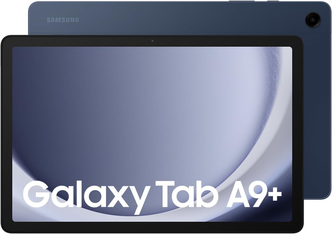 Samsung Galaxy Tab A9+ (PLUS) LTE Android Tablet, 4/8 GB RAM, 64/128 GB Storage. NAVY