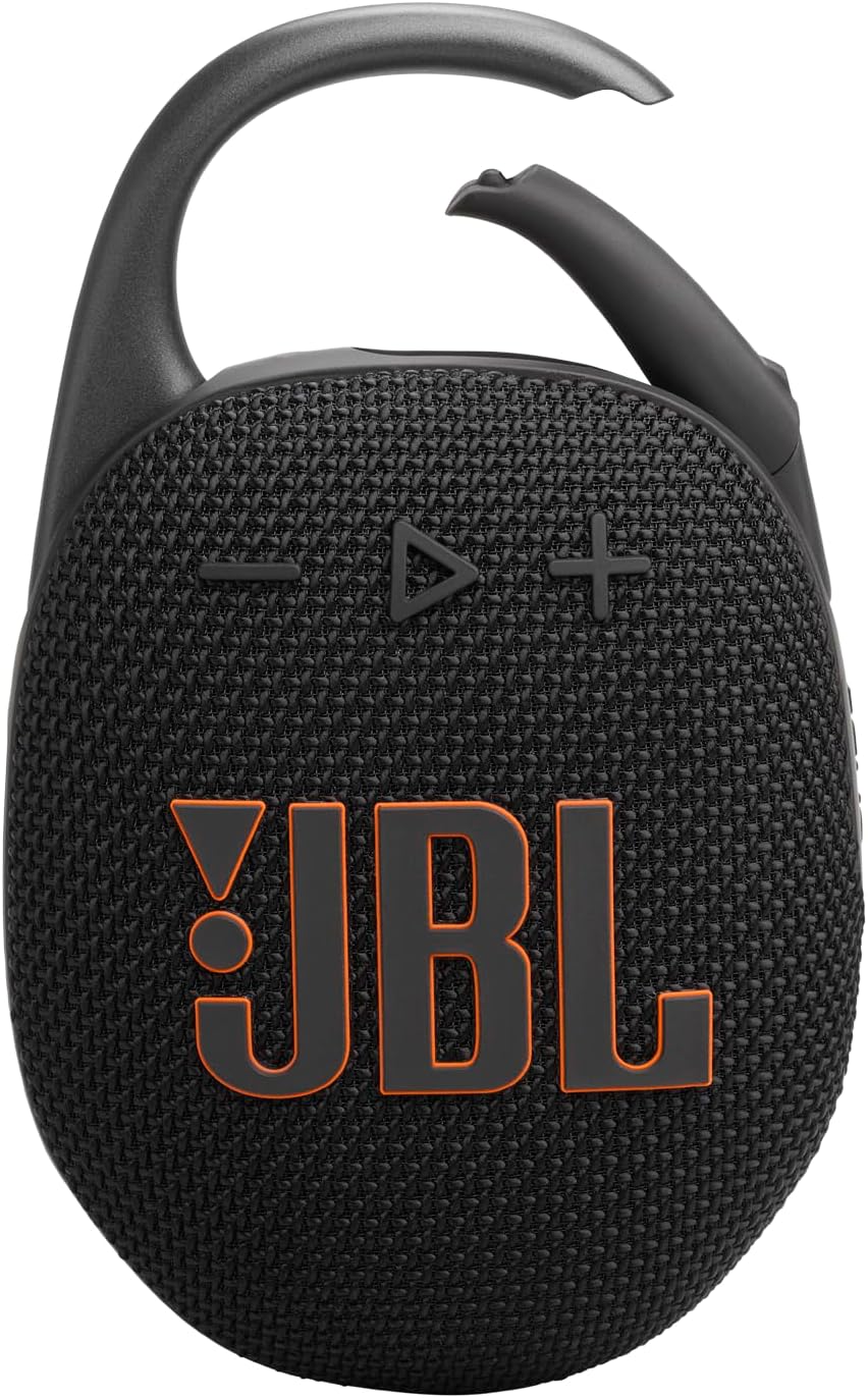 JBL Clip 5 - Ultra-Portable, Waterproof & Dustproof Bluetooth Speaker.