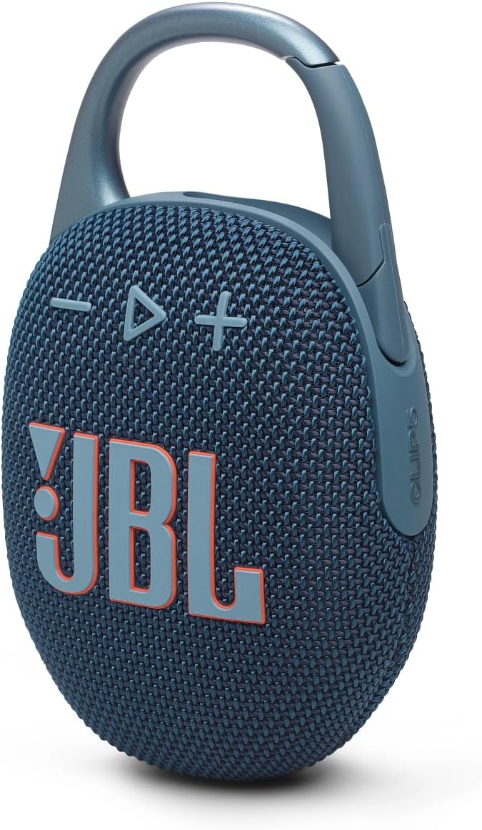 JBL Clip 5 - Ultra-Portable, Waterproof & Dustproof Bluetooth Speaker.