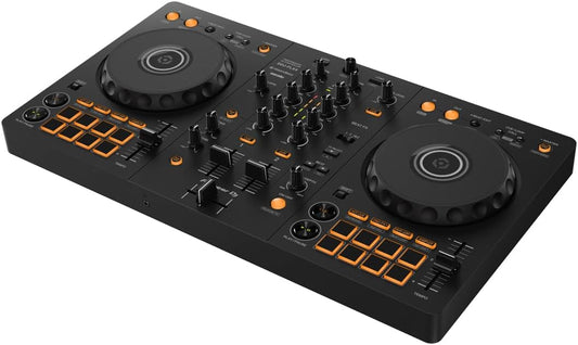 Pioneer DJ DDJ-FLX4 2-deck Rekordbox and Serato DJ Controller -Easy first mixes.