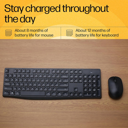 HP Wireless Keyboard and Mouse Combo - CS10