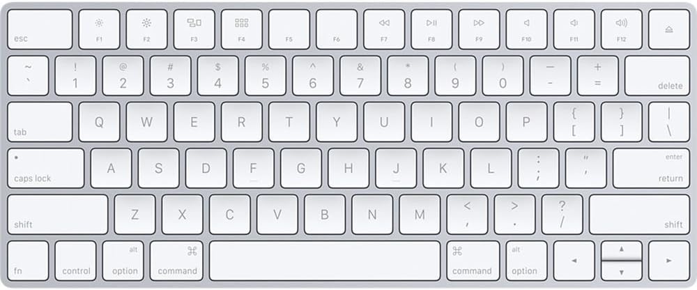 Apple Magic Keyboard, White . Renewed