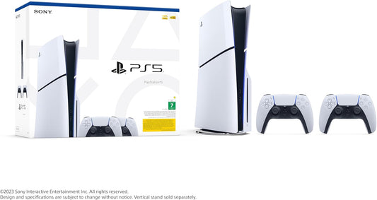 Sony PlayStation 5 SLIM Disc Console  + Extra Controller - International Version