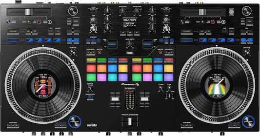 New Pioneer DJ DDJ-REV7 2-deck Serato DJ Controller.