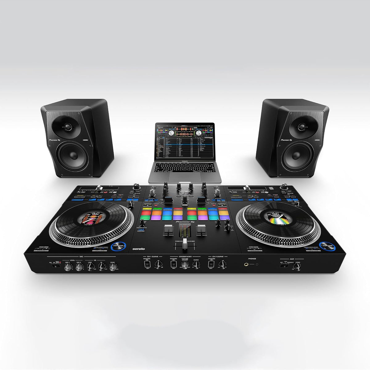 New Pioneer DJ DDJ-REV7 2-deck Serato DJ Controller.