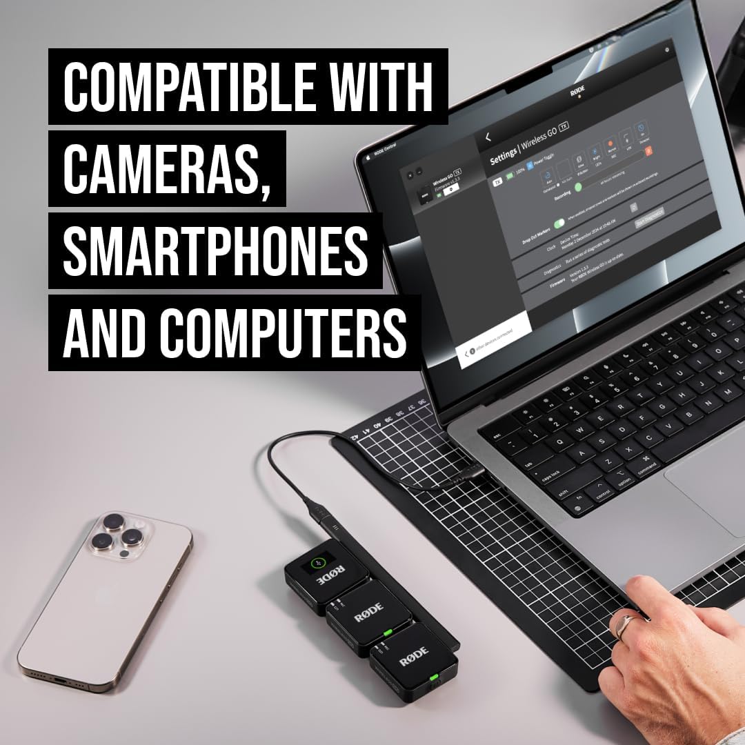 Rode Wireless GO (Gen 3) Compact Wireless Microphone System