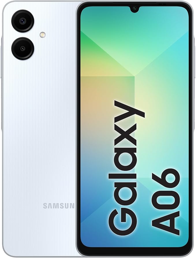 Samsung Galaxy A06 LTE, Android Smartphone, Dual SIM Mobile Phone, 4GB RAM, 128GB Storage.