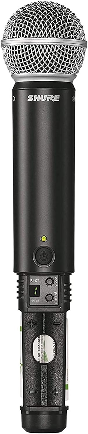 Shure Blx288/Sm58, Professional Wireless Dual Vocal System Microphones.  Black
