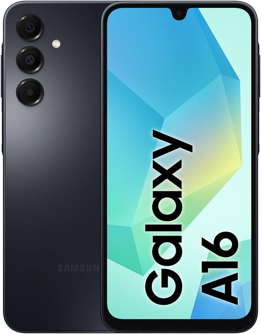 Samsung Galaxy A16 LTE, Android Smartphone, Dual SIM Mobile Phone, 4GB RAM, 128GB Storage