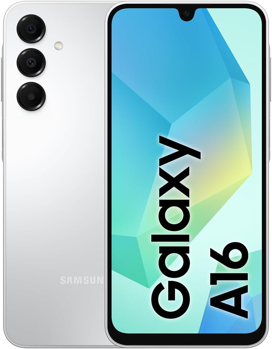 Samsung Galaxy A16 LTE, Android Smartphone, Dual SIM Mobile Phone, 4GB RAM, 128GB Storage