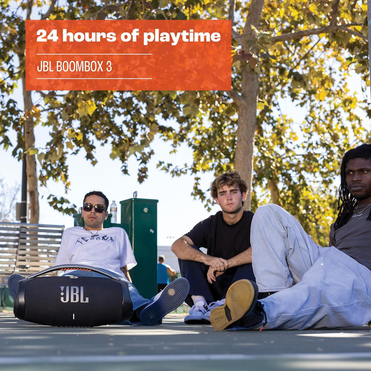 JBL Boombox 3 Portable Speaker| Massive Signature Pro Sound! IP67 Dust and Water Proof.