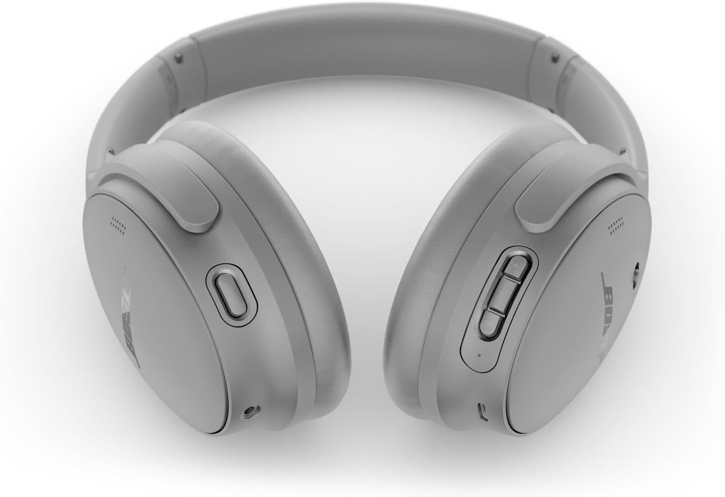 Bose QuietComfort Bluetooth Headphones  with Active Over Ear Noise Cancelling and Mic. Moonlight Grey