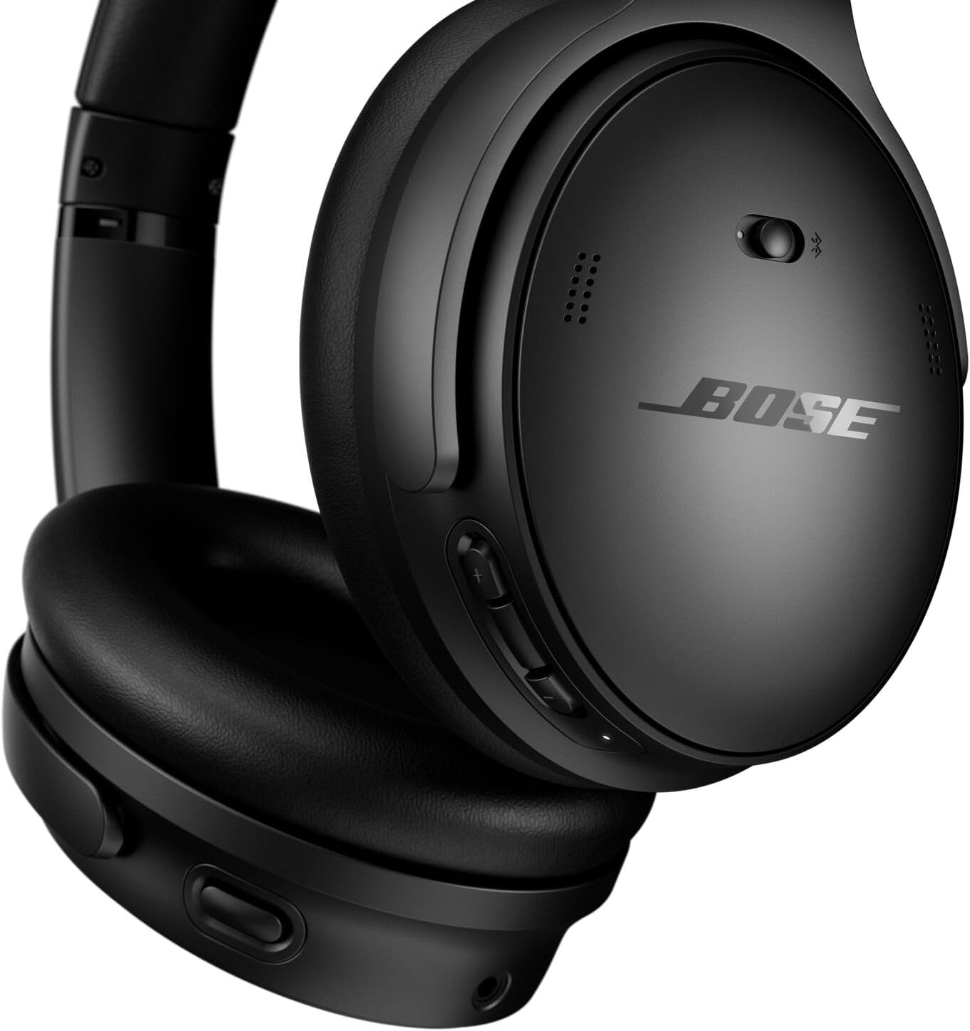 Bose QuietComfort Bluetooth Headphones  with Active Over Ear Noise Cancelling and Mic. Black