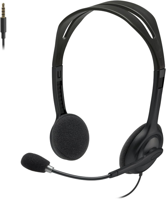 Logitech H111 Wired Headset, Stereo Headphones