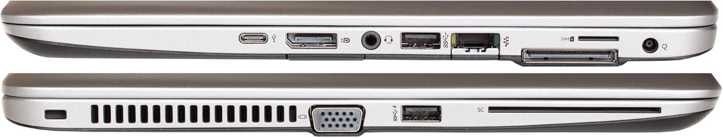 HP EliteBook 840 G3 Laptop 14" display| Intel Core i7 6th Gen| 8GB RAM| 512GB SSD. Windows 11 Pro. (Renewed)