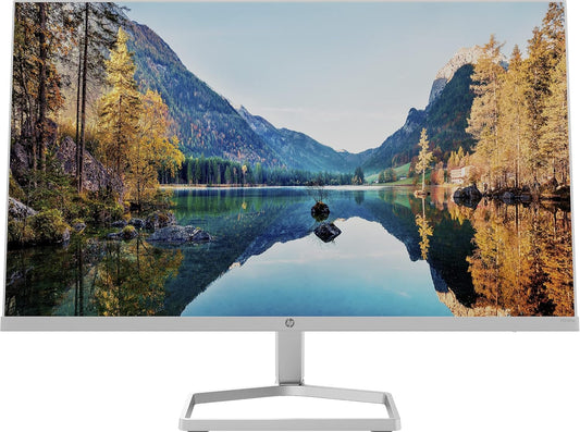 HP M24fw Full HD  24 inches, IPS LCD Monitor with AMD FreeSync - Silver White