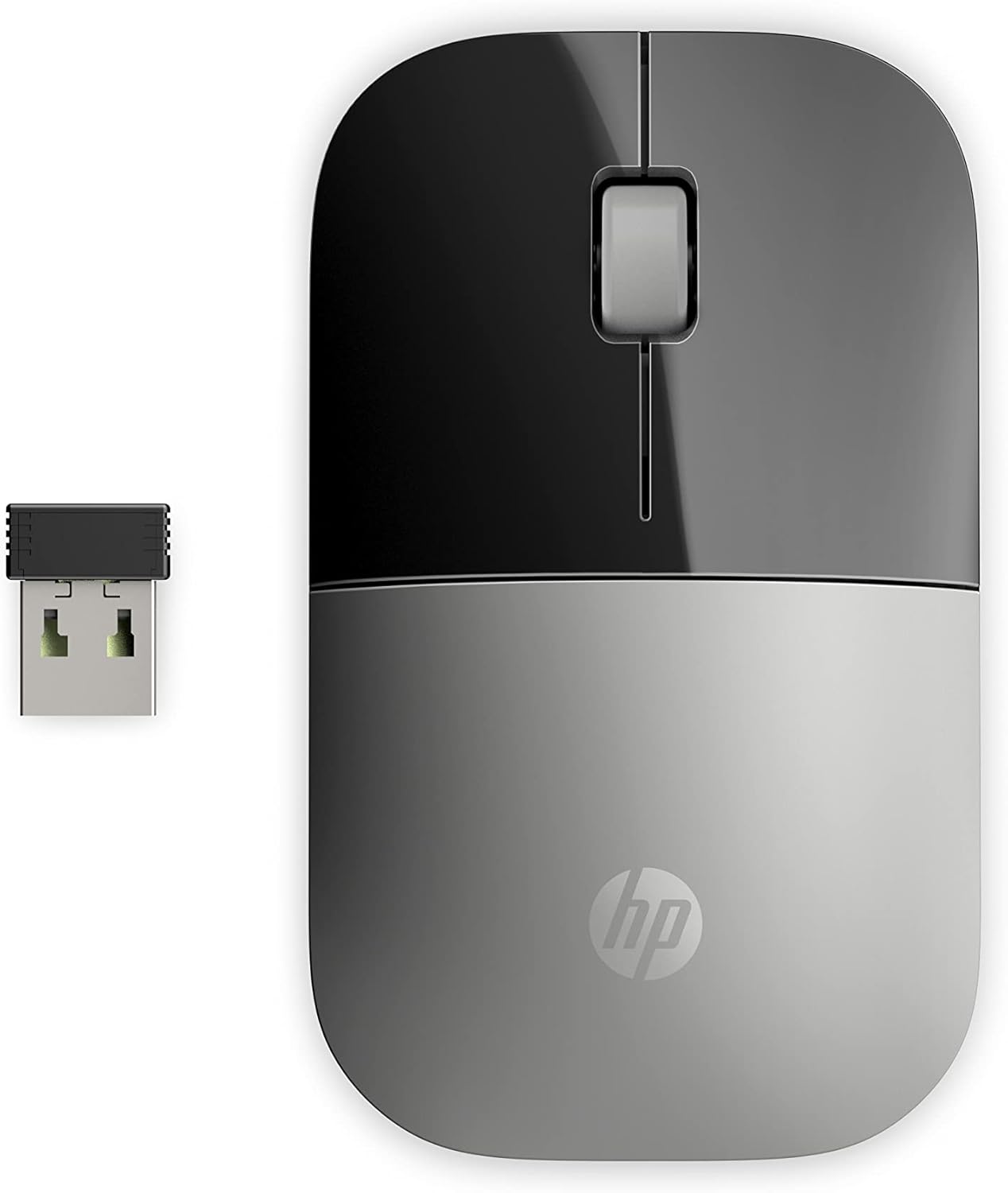 HP Z3700 Wireless Mouse, 2.4 GHz USB Dongle Connection| Accurate 1200 DPI|  Up to 10M Connection