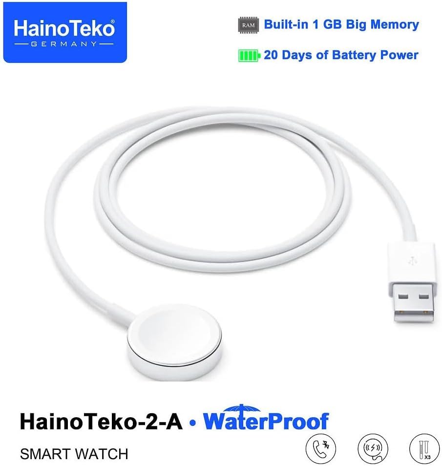 HainoTeko Germany Smartwatch With Waterproof Full Screen AMOLED Display 20.