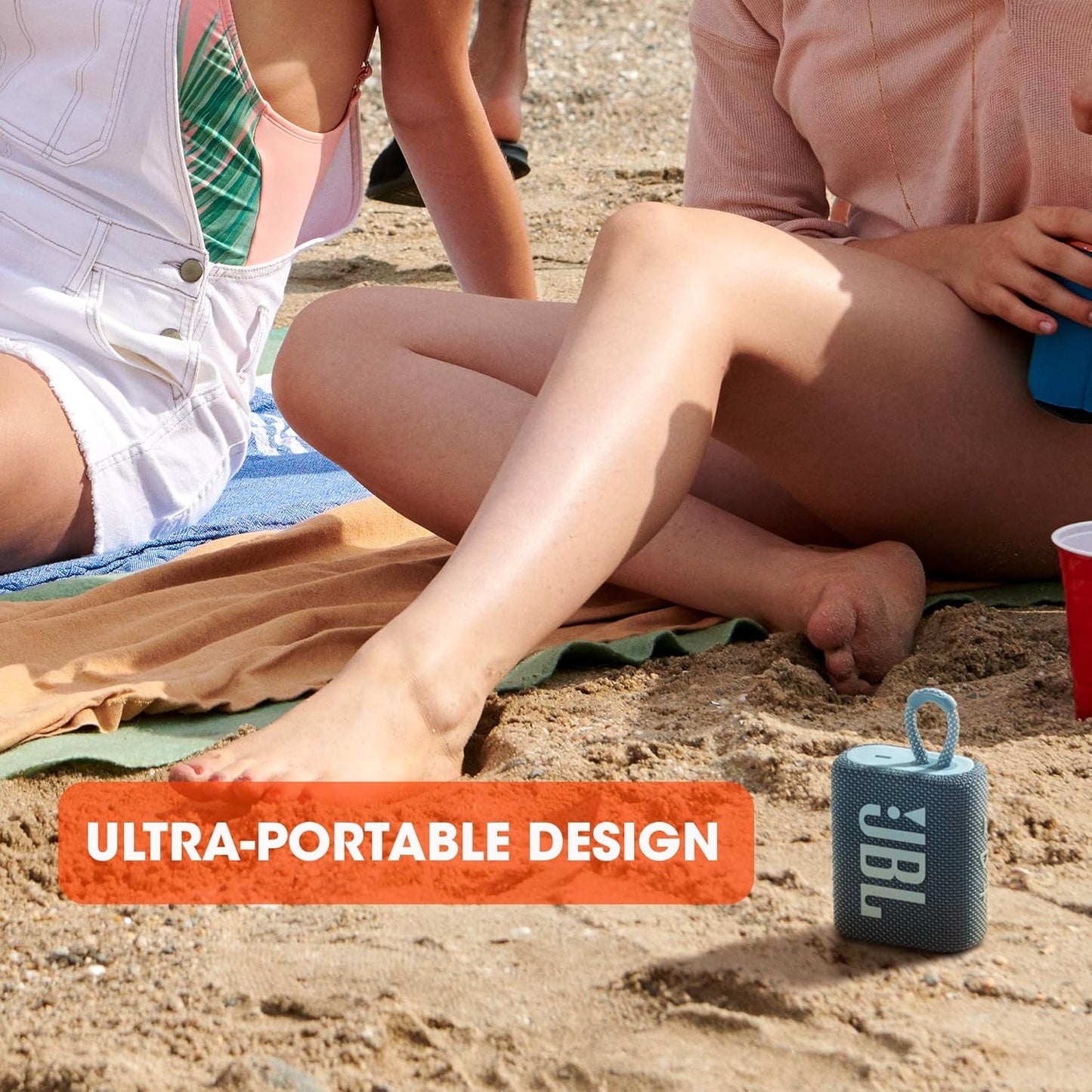 JBL Go 3 Eco - Portable Mini Bluetooth Speaker| IP67 waterproof and dustproof.