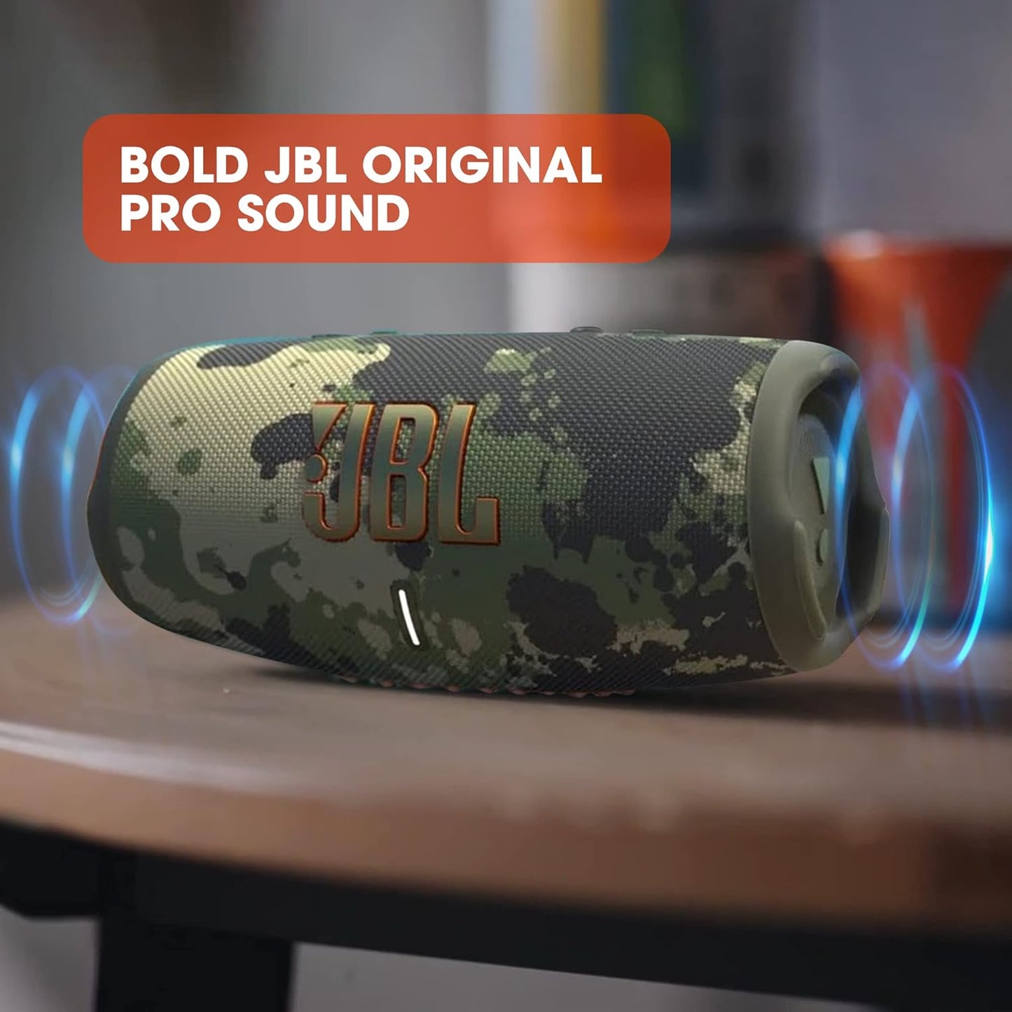 JBL Charge 5 - Portable Bluetooth Speake| Deep Bass| Ip67 Waterproof And Dustproof. camouflage