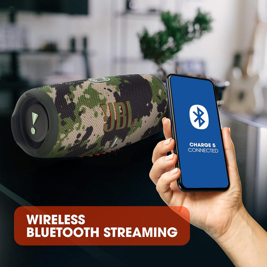 JBL Charge 5 - Portable Bluetooth Speake| Deep Bass| Ip67 Waterproof And Dustproof. camouflage