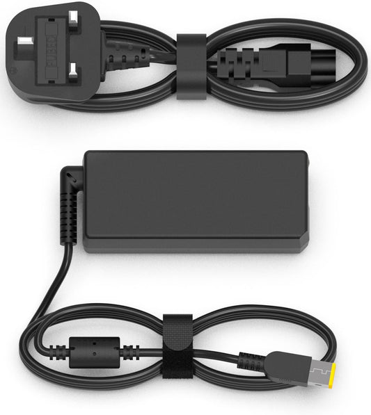 Lenovo Laptop Charger USB 65W — ThinkPad / IdeaPad (Yellow Pin)