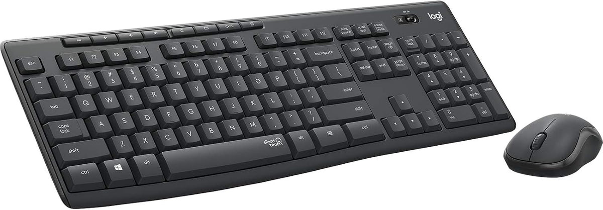 Logitech MK295 Silent Wireless Mouse & Keyboard Combo with SilentTouch Technology.
