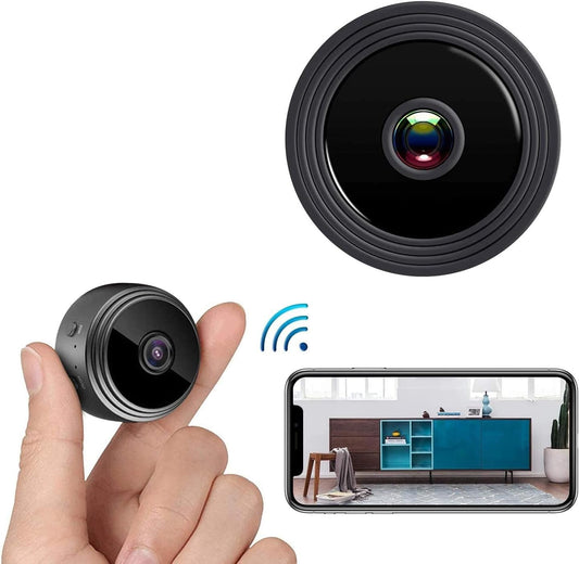 Mini WiFi Hidden Camera with Video Live Feed, HD 1080P Home Security Camera.