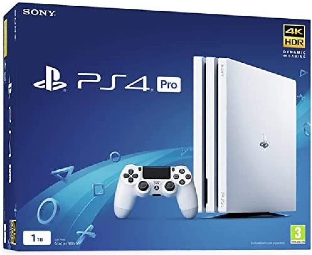 Sony  PlayStation 4 Pro Console| 1TB|  with 2 Dual Shock 4 Wireless Controller - Black