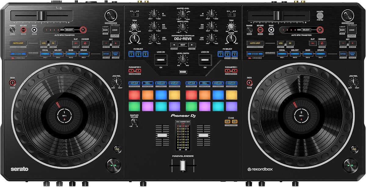 Pioneer DJ DDJ-REV5 4-deck DJ Controller