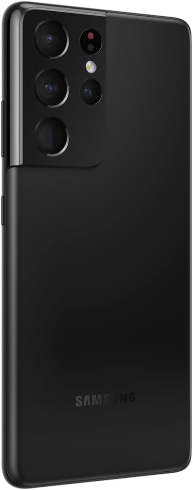 SAMSUNG Galaxy S21 Ultra 5G (SM-G998U1 256GB 12GB RAM, Phantom Black). Renewed
