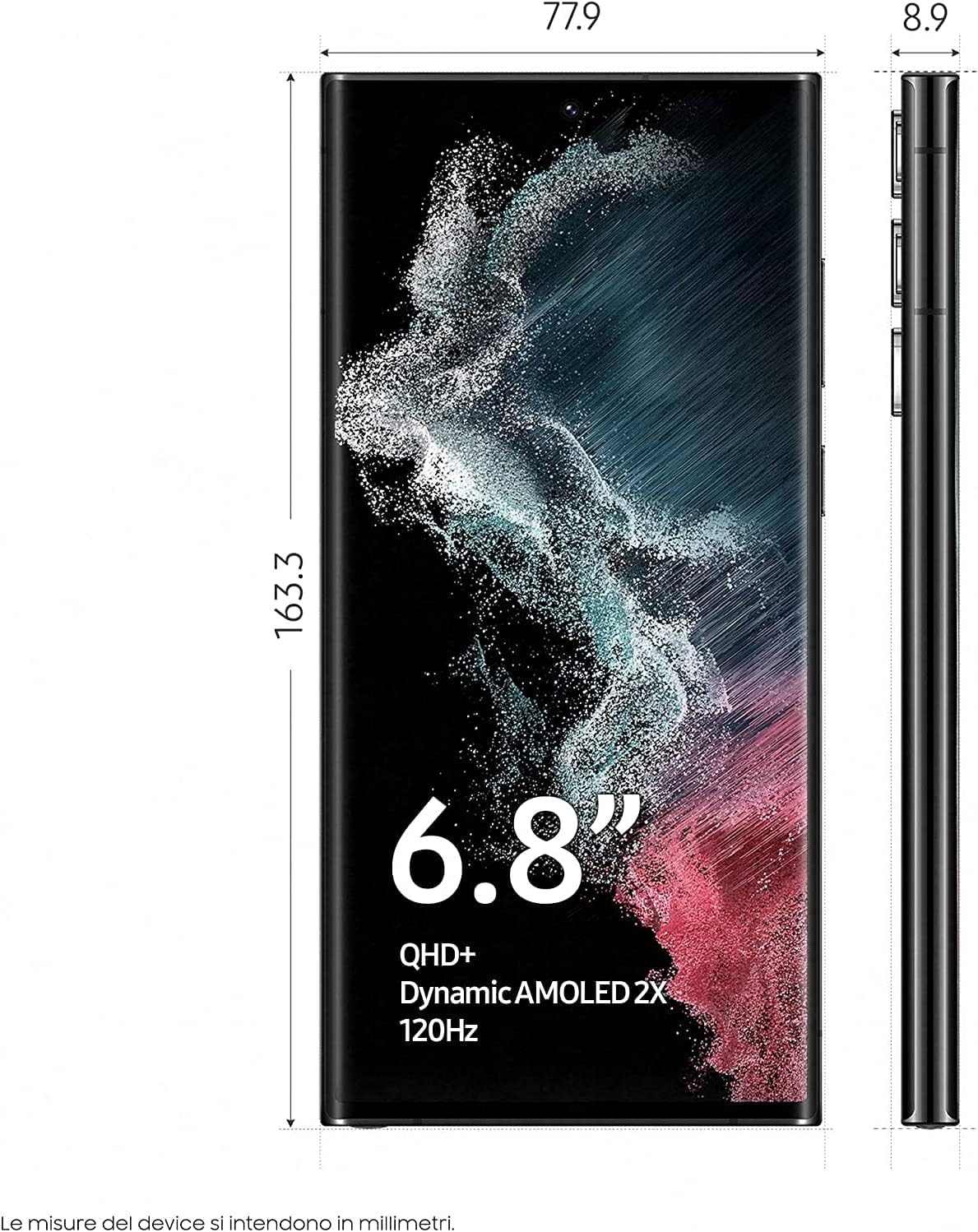 Samsung Galaxy S22 Ultra|5G USB Type-C| 12 GB RAM| 256 GB| 5000 mAh| Renewed