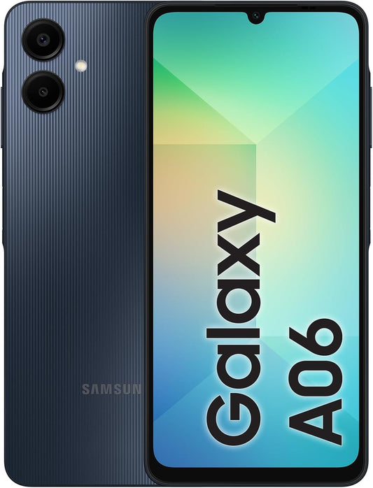 Samsung Galaxy A06 LTE, Android Smartphone, Dual SIM Mobile Phone, 4GB RAM, 128GB Storage.