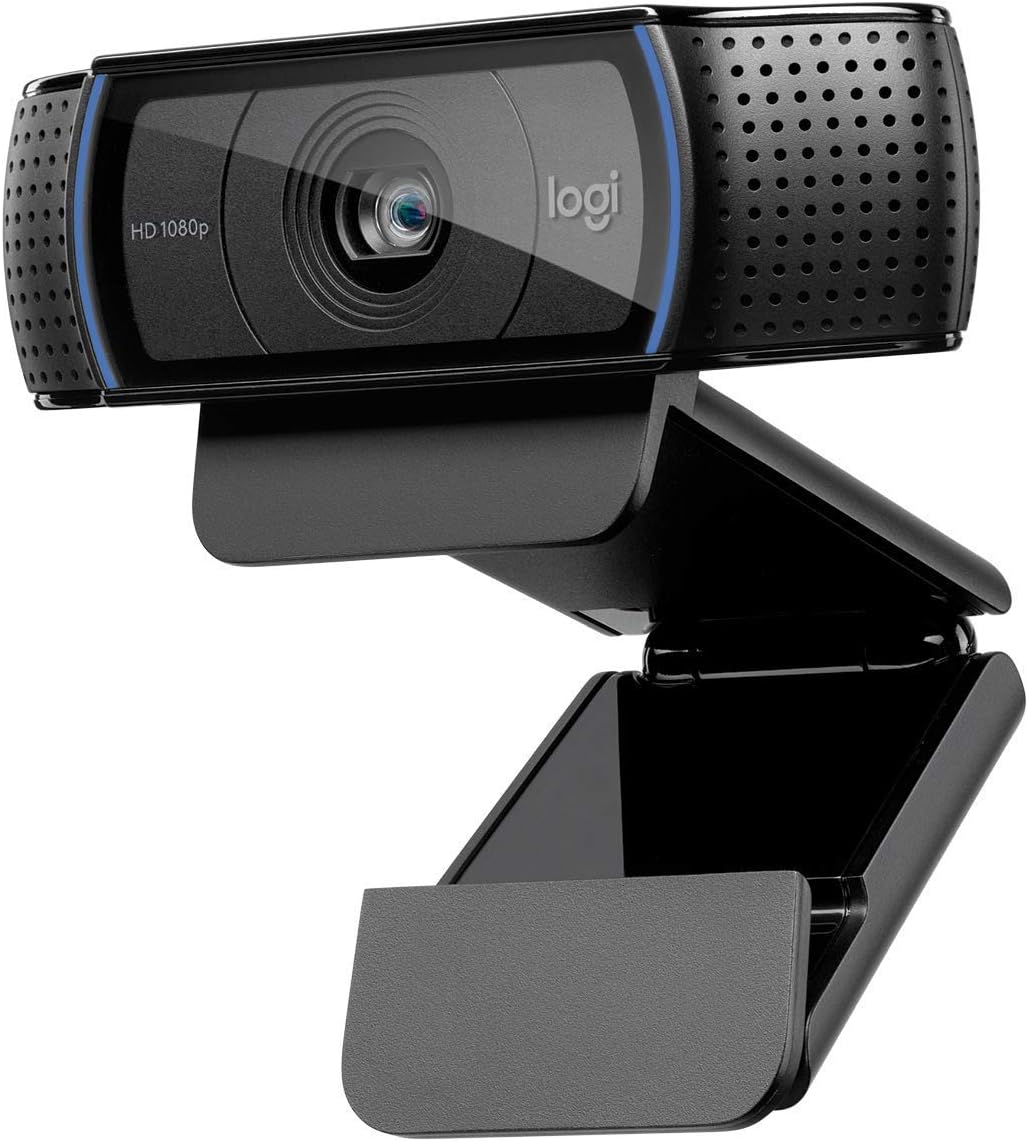 Logitech C920 Widescreen HD Pro Webcam - Black