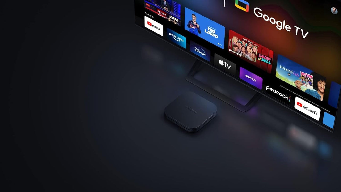 Xiaomi Mi TV Box S (2nd Gen) with 4K Ultra HD Streaming Media Player.